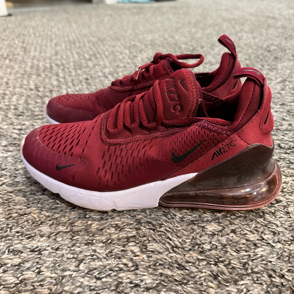 Burgundy Nike Sneakers